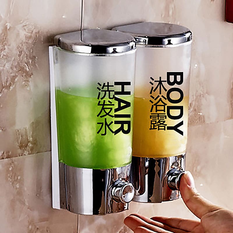 Không đục lỗ treo tường dầu gội sữa tắm hộp chất lượng cho khách sạn MRT-753
