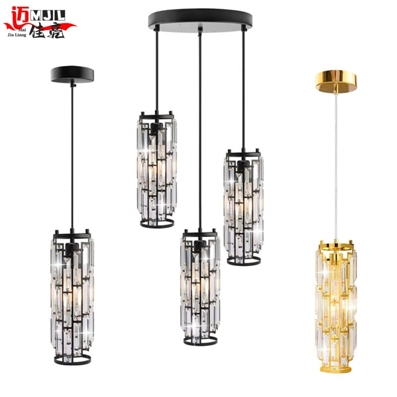 Đèn xuyên biên giới pha lê sang trọng Đèn nhà hàng quán cà phê hiện đại - DC-966