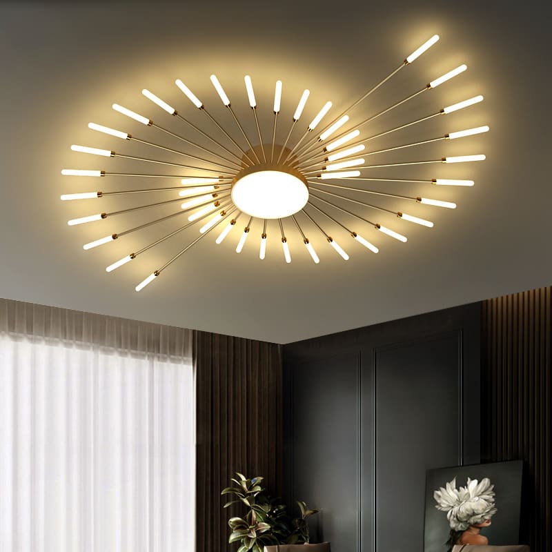 Nhà Phòng Ngủ Ốp Trần Cao Cấp Trung Sơn Chiếu Sáng Phòng - DTN-971