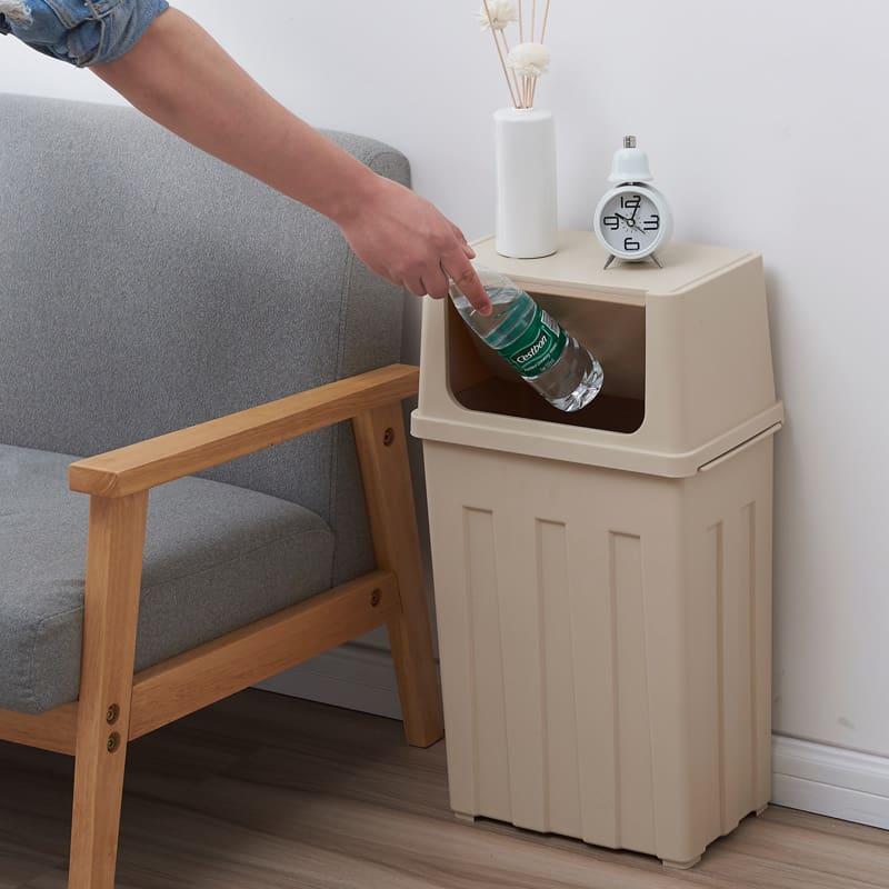 Thùng rác nhà bếp công suất lớn x70t phân loại ngoài trời bền đẹp, thân thiện TGNT_1282