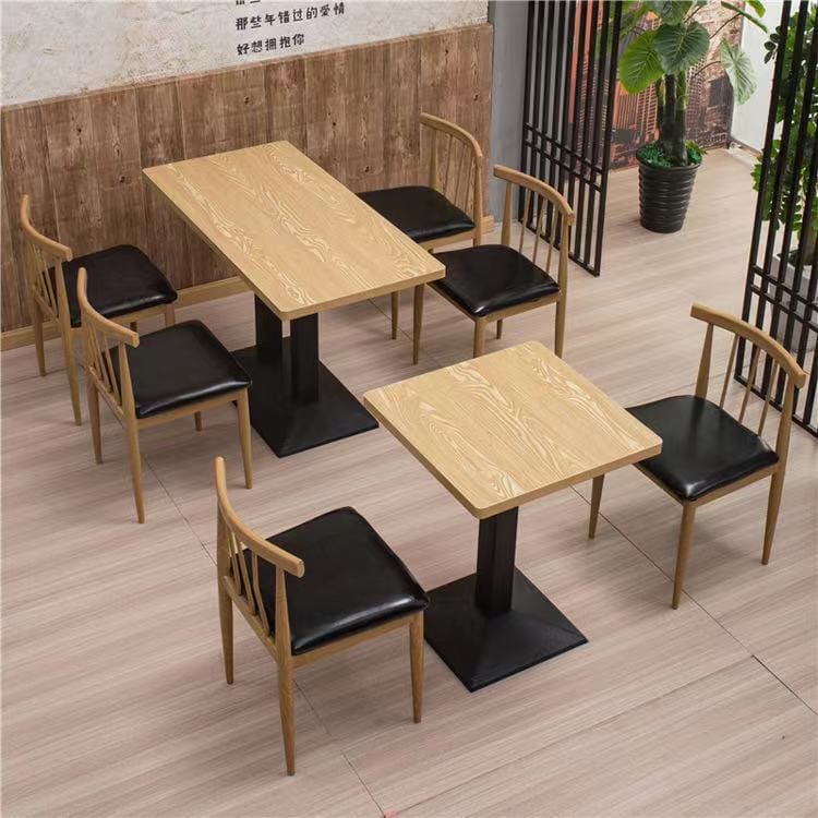 Bàn ghế Món Tây đơn giản cho thuê Bàn ghế quán ăn nhanh Bàn - BGCF-579