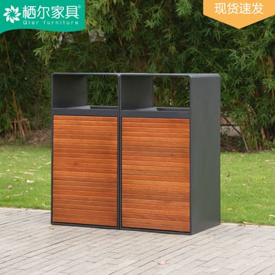 Thùng rác ngoài trời thùng rác vệ sinh lớn hộp ngoài trời bền đẹp, thân thiện TGNT_72