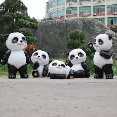 Ngoài trời sợi thủy tinh gia cố nhựa mô phỏng ngoài trời bền đẹp, thân thiện  DTTNT_189