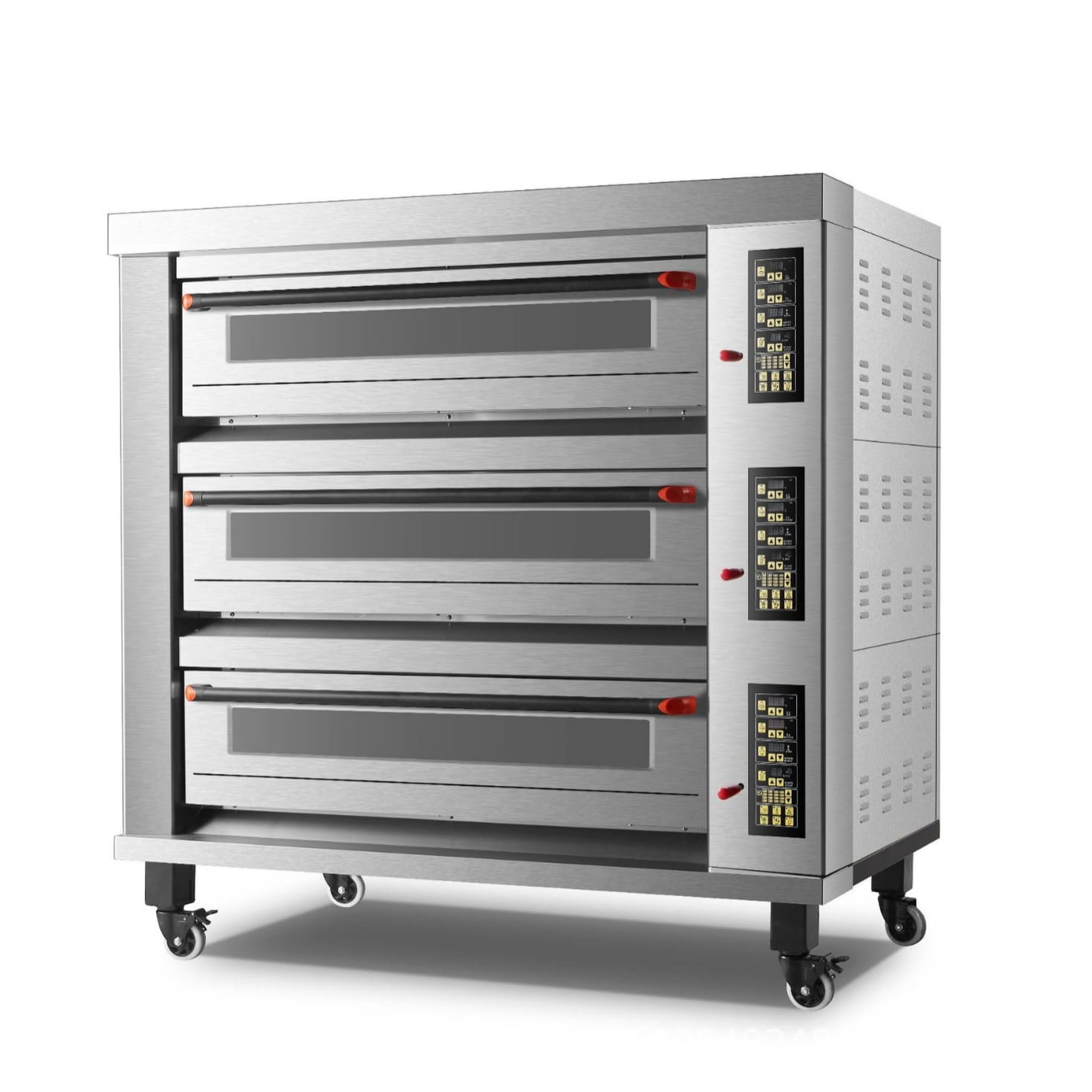 Lò nướng điện điều khiển bằng máy vi tính ba cao cấp, tiện lợi cho nhà hàng B BN-135