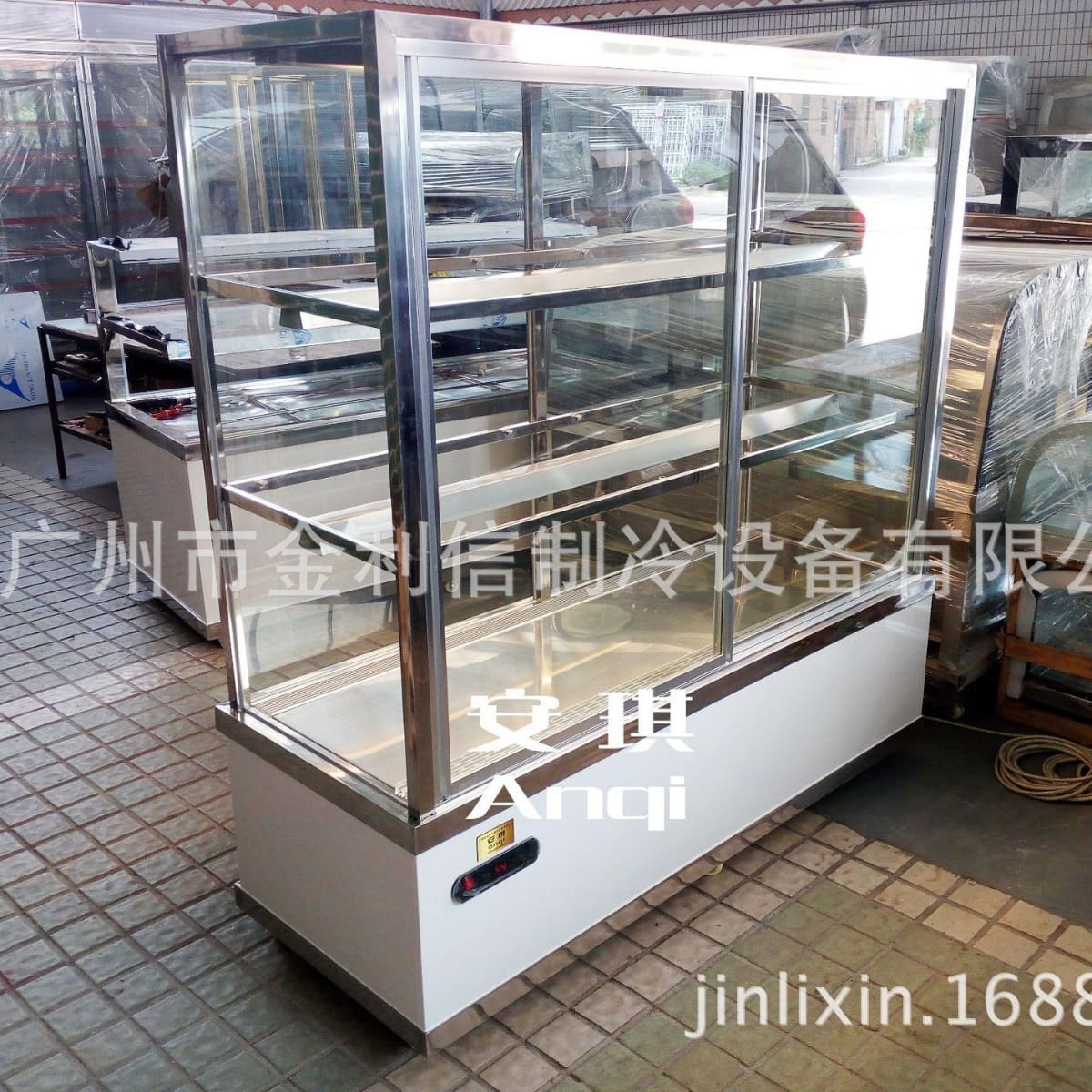 Tủ hâm nóng gà rán thẳng đứng thương hiệu thiên cao cấp, tiện lợi cho nhà hàn THN-515