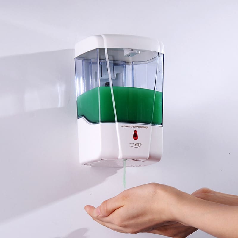 Bình đựng xà phòng cảm biến tự động treo tường chất lượng cho khách sạn MRT-583