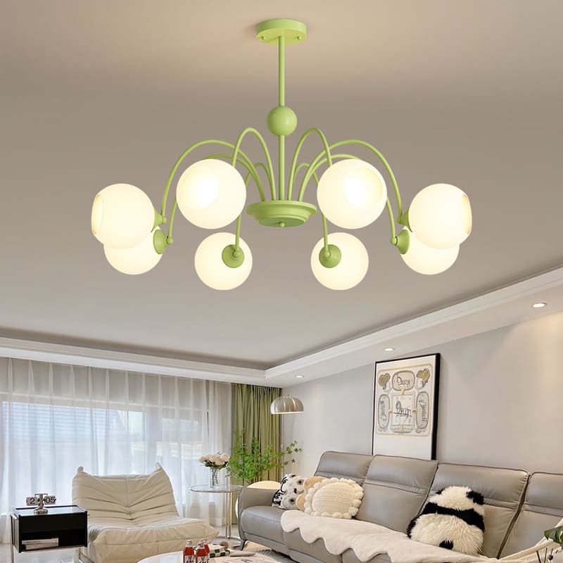 Đèn chùm phòng khách kiểu Pháp, đèn chính hội trường hiện đại, đơn giả - DC-1163