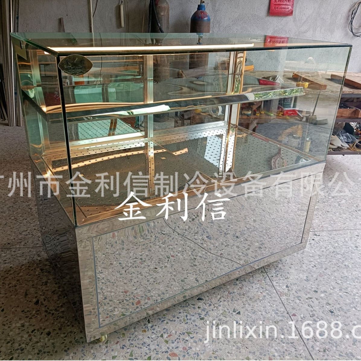 Mới dọc 2 lớp pizza bánh đậu xanh làm nóng cao cấp, tiện lợi cho nhà hàng THN THN-378