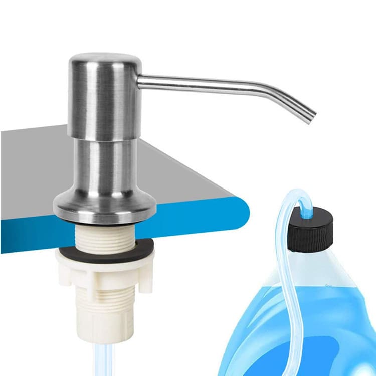 Bình đựng xà phòng bồn rửa chén bằng thép không chất lượng cho khách sạn MRT-421