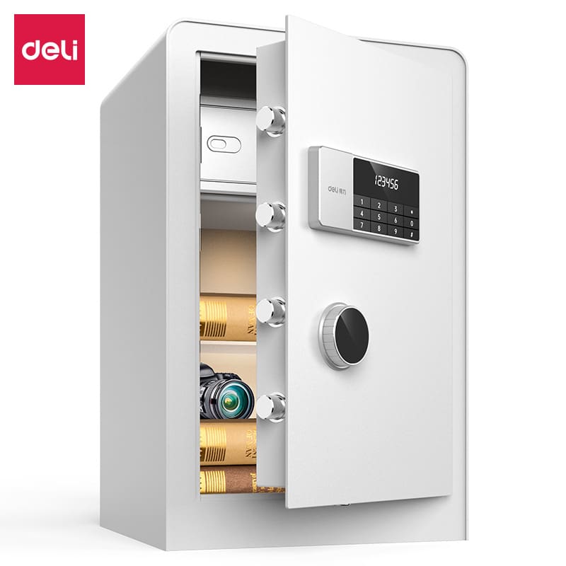 Hộp két sắt điện tử deli 4079b h600 (đài loan) chất lượng cho khách sạn KS-108