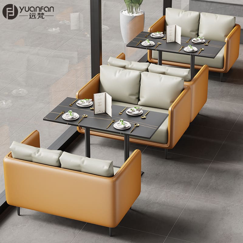 Bàn ghế Chủ đề Nhà hàng Quán cà phê Sofa thông thường Cửa - BGCF-1326