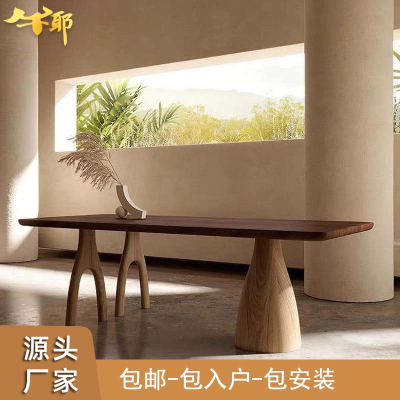 Bàn ghế Thiết Kế Cá Tính Nhánh Cây Bàn Ăn Gỗ Gỗ Tần Bì Văn - BGCF-466