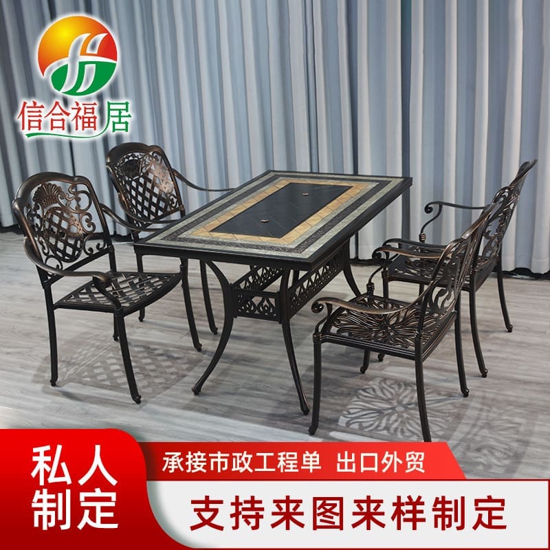 Ngoại thất sân vườn phật sơn ngoài trời nhôm đúc ngoài trời bền đẹp, thân thi BGSV_702
