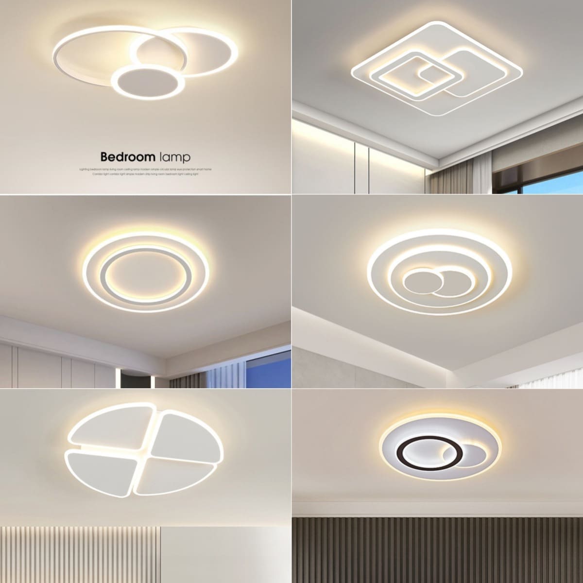 Hiện đại đơn giản đèn trần phòng ngủ đèn phòng đèn led đèn - DTN-754