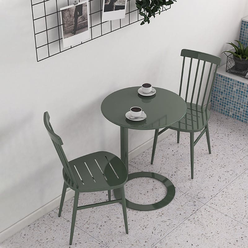 Bàn ghế Quán cà phê Bàn tròn quán trà sữa quán cà phê đàm - BGCF-1045