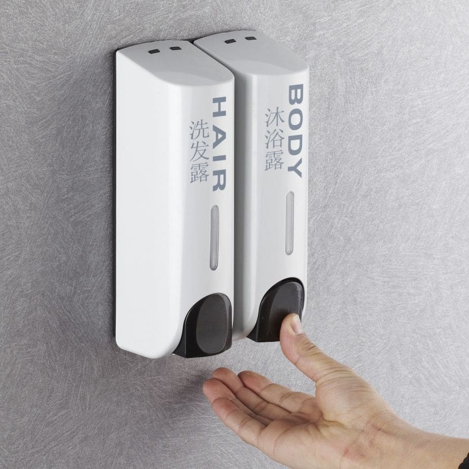 Máy ép xà phòng treo tường bằng tay máy ép chất lượng cho khách sạn MRT-596