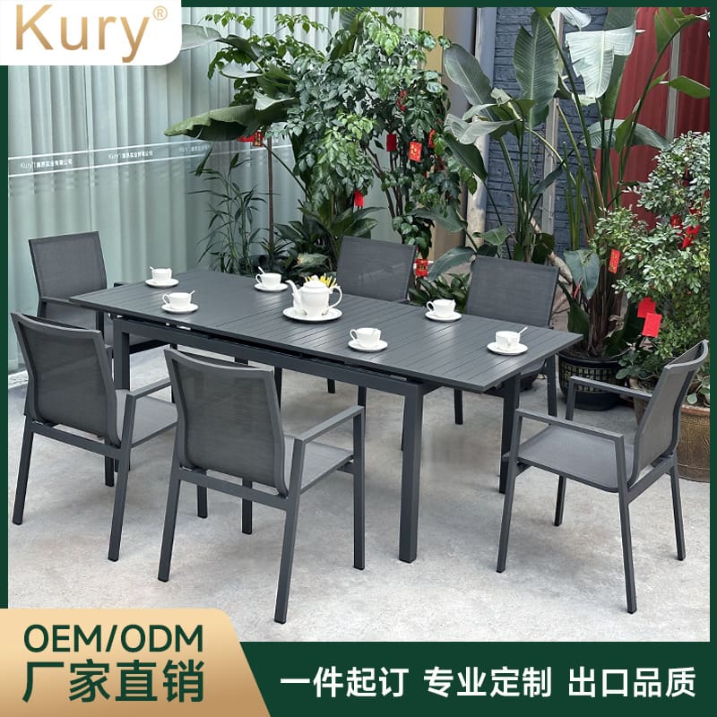 Bàn ghế nguồn xưởng sản xuất bàn ghế rút ngoài ngoài trời bền đẹp, thân thiện BGSV_1597