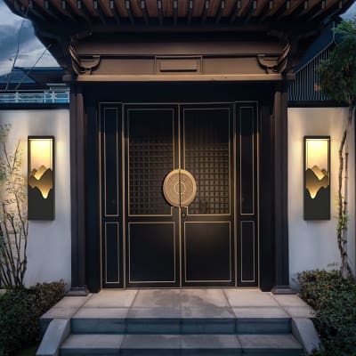Ánh sáng mặt trời mới của trung quốc đèn tường ngoài trời bền đẹp, thân thiện DTTNT_03