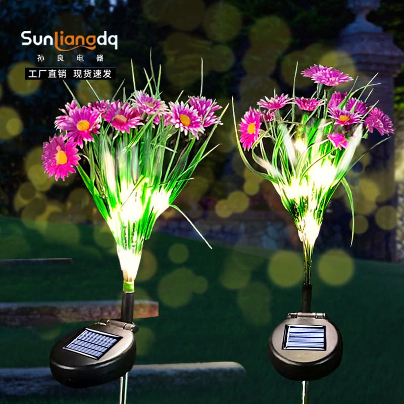 Sun Liang mới của đèn lồng năng lượng mặt trời hoa cúc nhỏ mô phỏng h - DNT-2284
