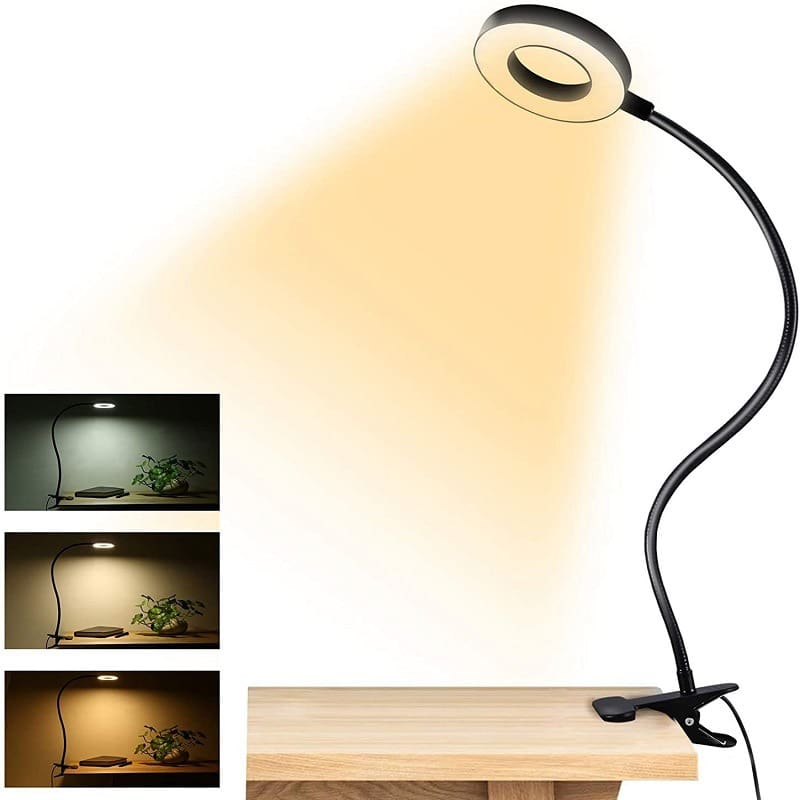 Đèn bàn LED bảo vệ mắt học sinh học đọc làm móng tay hình xăm trên kh - DDB-1058