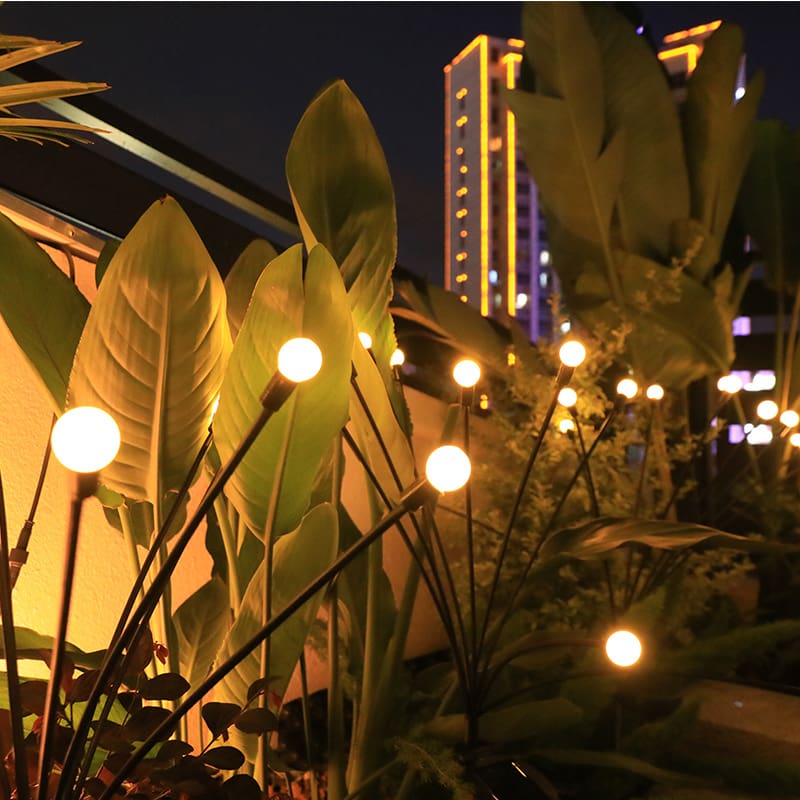 Đèn màu led đèn đom đóm năng lượng mặt trời công viên ngoài trời đèn - DNT-1961