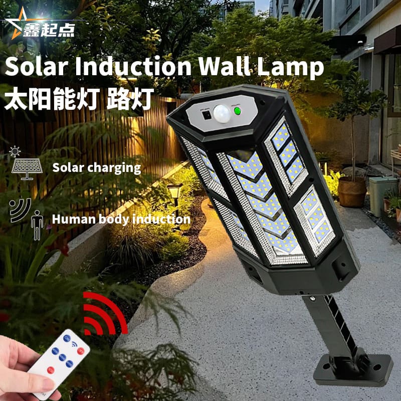 Đèn năng lượng mặt trời chiếu sáng sân vườn siêu sáng, tiết kiệm điện - DNT-1326