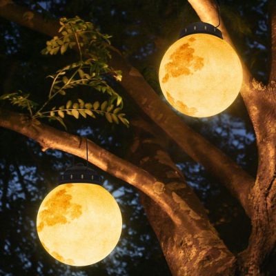 Đèn ngoài trời năng lượng mặt trời Đèn treo khí quyển sân thượng Đèn s - DNT-786