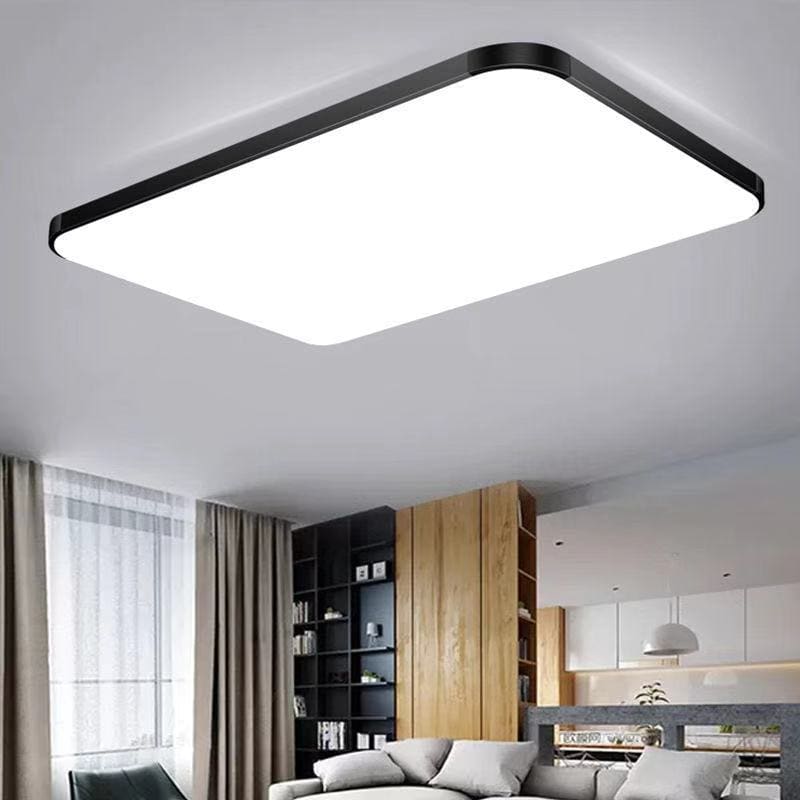 Đèn trần led đơn giản phòng khách hiện đại đèn hình chữ - DTN-1058