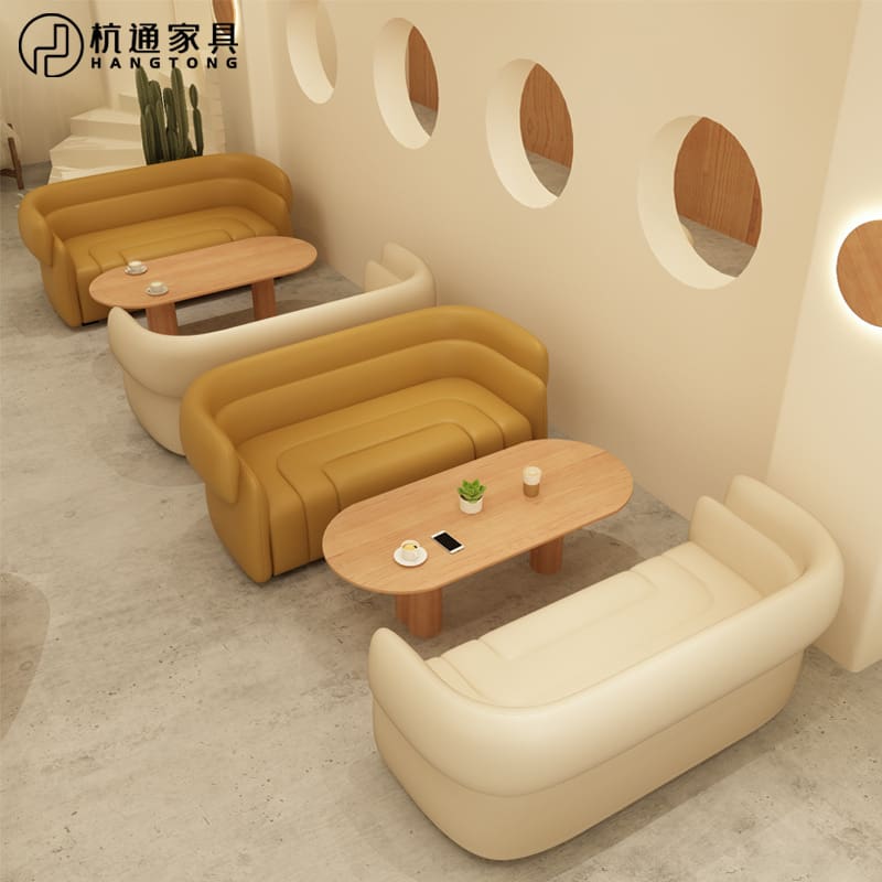 Bàn ghế Đơn vị uy tín phong cách kem quán cà phê quán trà - BGCF-1296