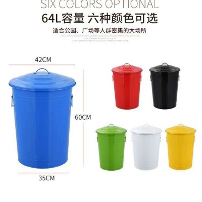 Thùng đựng kẹo thiếc 36y7 thùng đựng rác lớn nhỏ ngoài trời bền đẹp, thân thi TGNT_908