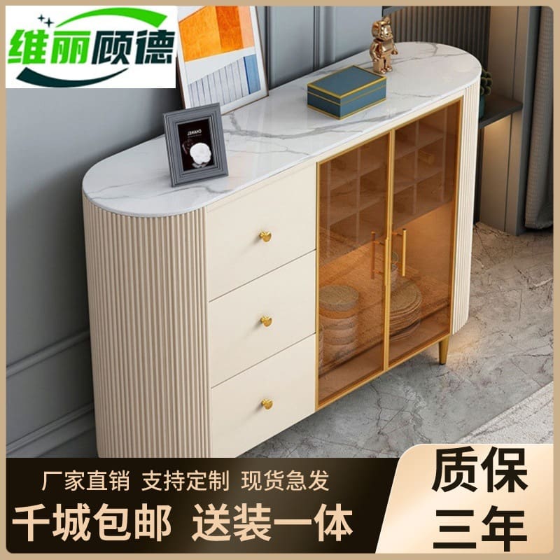 Đèn sang trọng tủ rượu đá phiến tủ đựng đồ cao cấp, tiện lợi cho nhà hàng TR-226