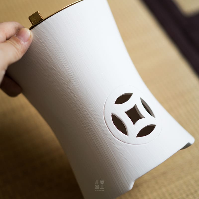 Bán buôn bếp trà đất sét trắng, bếp gió retro, cao cấp, tiện lợi cho nhà hàng BN-119