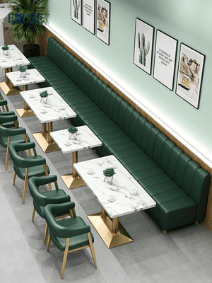 Bàn ghế quán trà sữa, phòng ăn sang trọng, cafe, bánh mì, - BGCF-09
