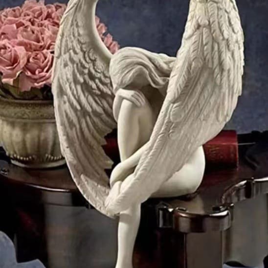 Xuyên biên giới cầu thang thiên thần nhựa thủ công ngoài trời bền đẹp, thân t nan