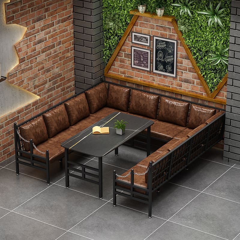 Bàn ghế Phong cách công nghiệp cổ điển thanh quầy bar Bàn - BGCF-1538