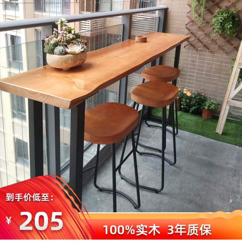 Bàn bar gia đình, nhỏ xinh, làm bằng sắt rèn, thích hợp cho - BGCF-47