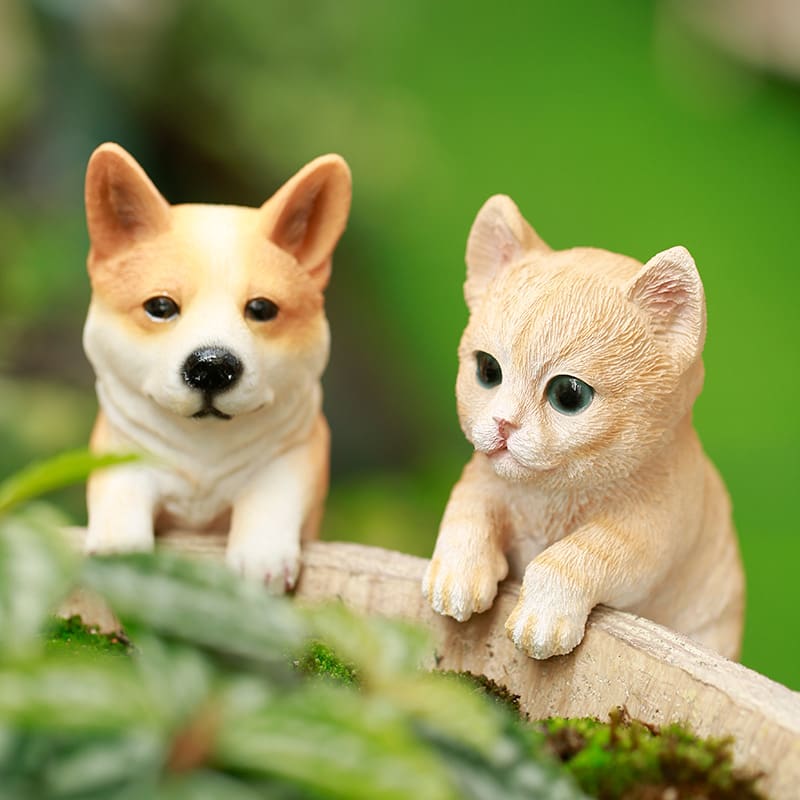 Oq5m bán buôn dễ thương mô phỏng nhà mèo động ngoài trời bền đẹp, thân thiện  nan