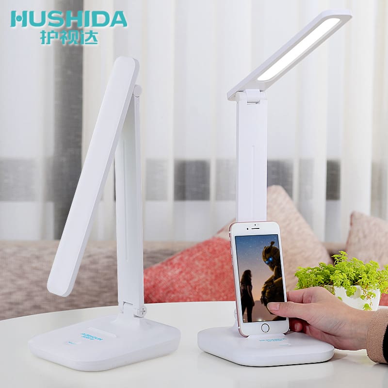 Đèn Led Bảo Vệ Mắt Đèn Bàn Ký Túc Xá Sinh Viên Học Tập Sạc Gấp Đầu Gi - DDB-1064