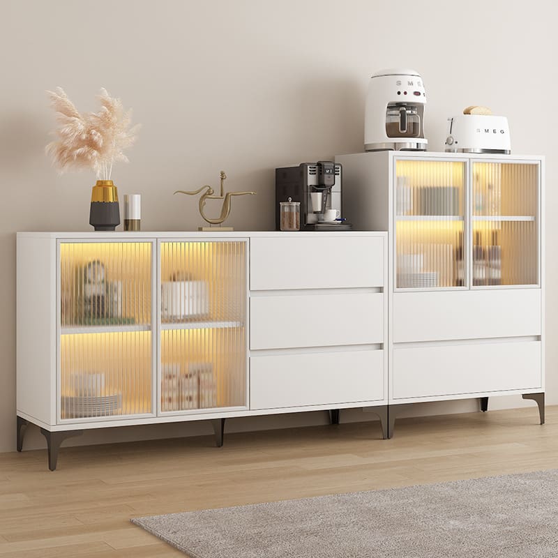 Tủ búp phê dựa vào tường tích hợp nhà phòng cao cấp, tiện lợi cho nhà hàng TR TR-635
