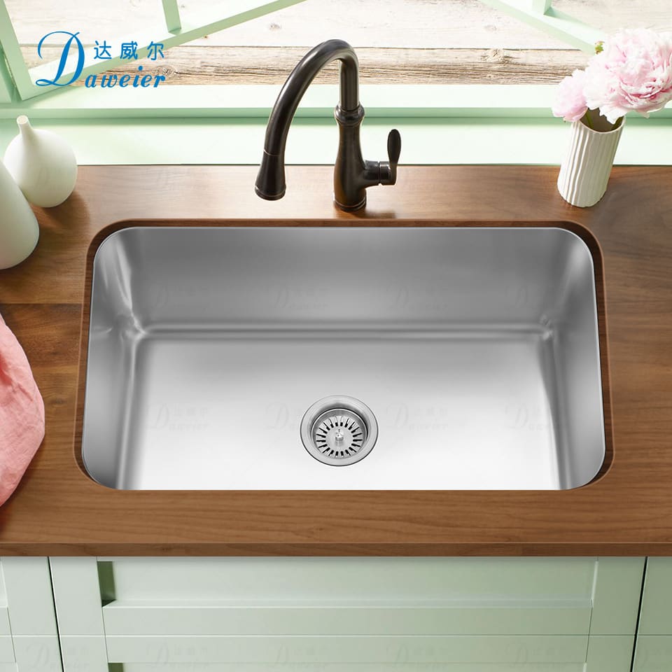 Darwell 304 bồn rửa chén bằng thép không gỉ hộ cao cấp, tiện lợi cho nhà hàng CR-36