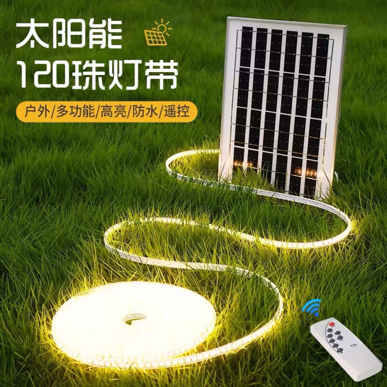 Đèn năng lượng mặt trời chiếu sáng sân vườn siêu sáng, tiết kiệm điện - DNT-1122