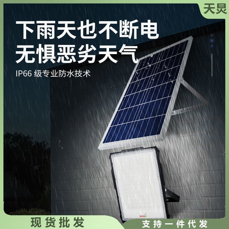 Đèn năng lượng mặt trời chiếu sáng sân vườn siêu sáng, tiết kiệm điện - DNT-1010