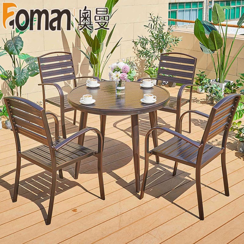 Bàn ghế ngoài trời sân vườn ban công thoáng bộ ngoài trời bền đẹp, thân thiện BGSV_1057