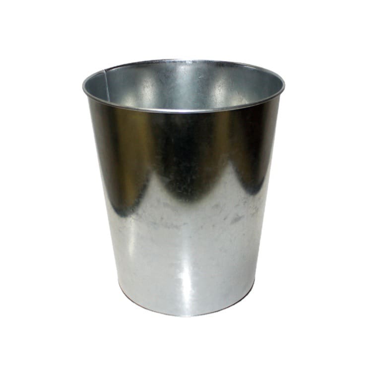 Thùng rác theo yêu cầu, thùng rác sắt mạ kẽm, ngoài trời bền đẹp, thân thiện  TGNT_1408