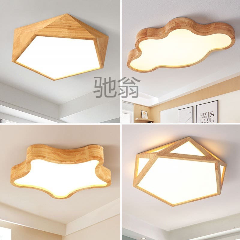 YA Bắc Âu log LED ốp trần tất nam sáng tạo phòng ngủ phòng - DTN-687