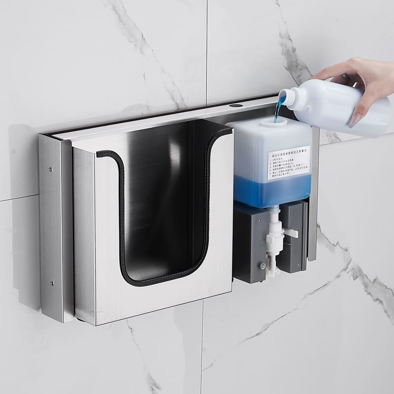 61k3 giấu bọt rửa tay máy phía sau tủ gương chất lượng cho khách sạn MRT-563