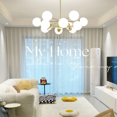 Grand View Garden Chandelier Phòng ngủ đơn giản hiện đại Nhà hàng Đèn c - DC-999
