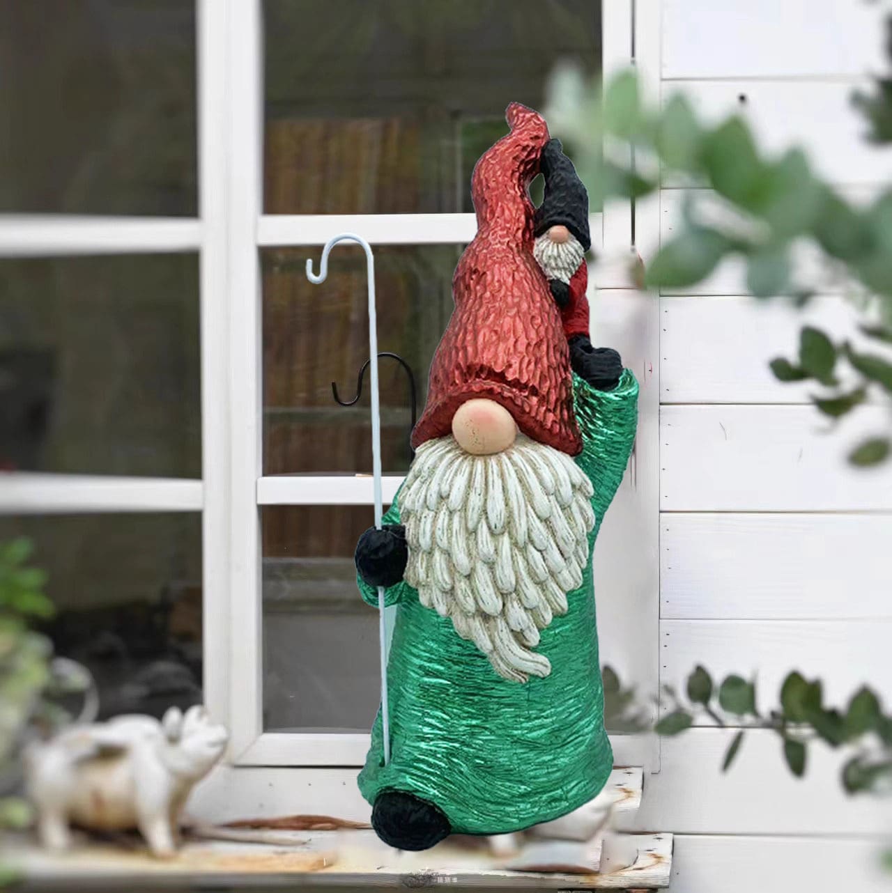 Gandalf đồ trang trí sân vườn ngoài trời gnome làm ngoài trời bền đẹp, thân t nan