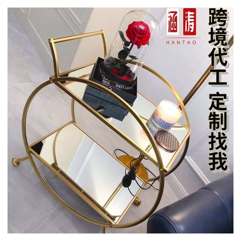 Bắc âu hộ gia đình di động ăn xe đẩy chất lượng cho khách sạn DKS-568