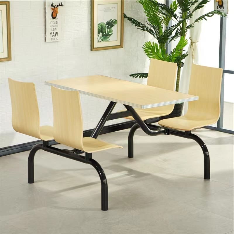 Bộ bàn ghế ăn nhanh trà sữa ăn nhanh nhà hàng ăn nhanh Bàn - BGCF-949